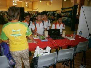 WRP Children at Booth